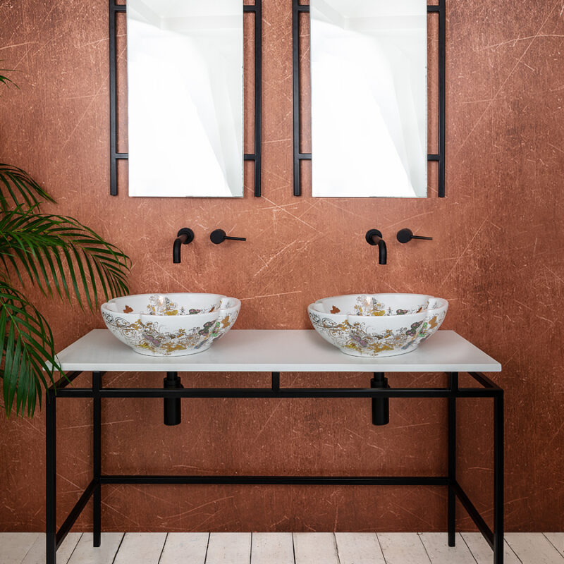 Double felix vanity unit