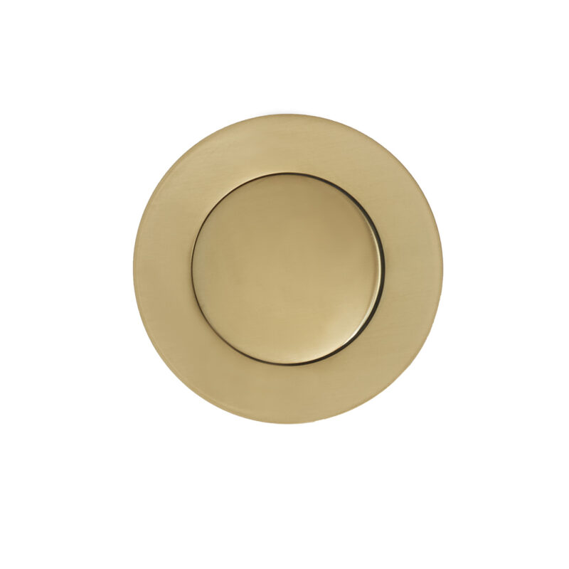 Arlo brushed gold waste