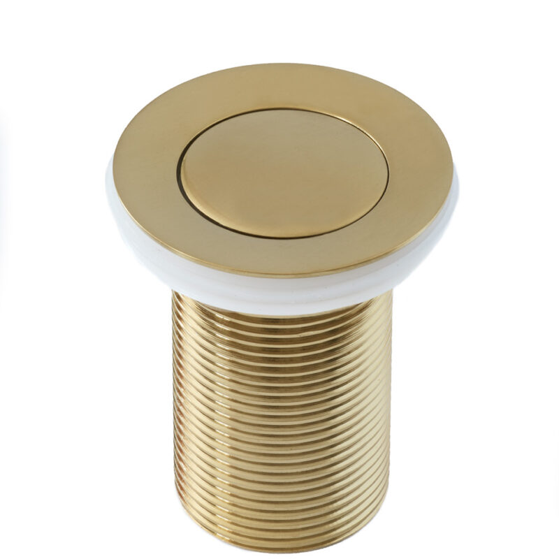 Arlo brushed gold waste