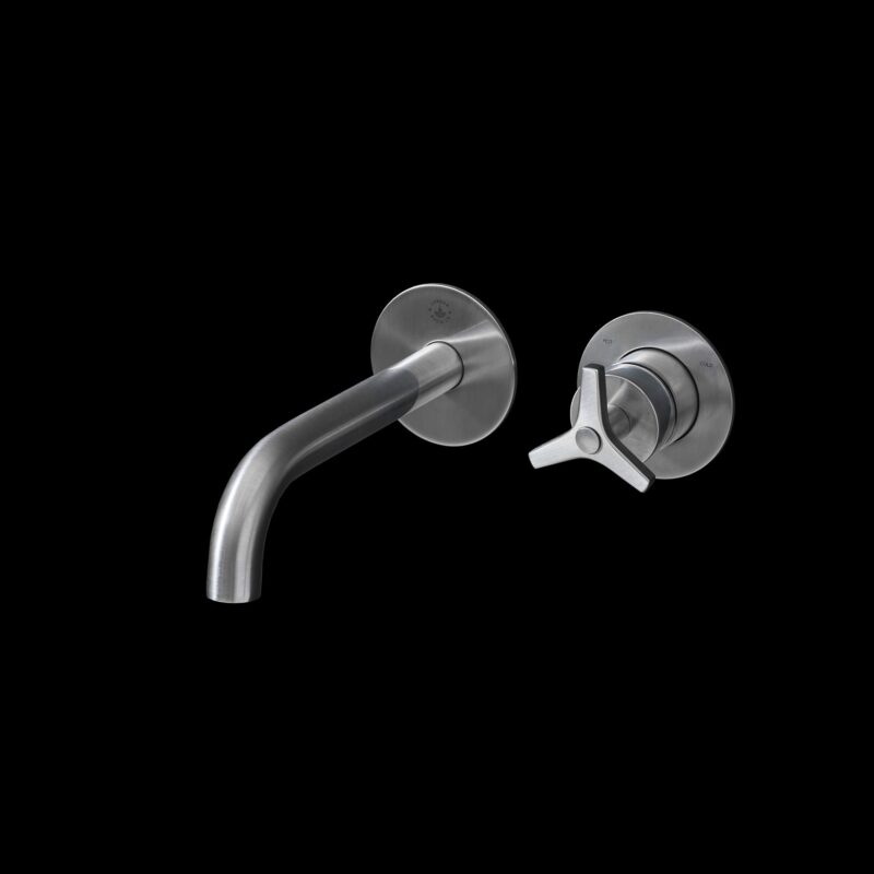 Jasper tap - brushed chrome