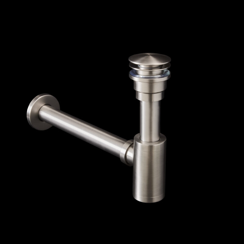 Monty universal waste & bottle trap brushed nickel