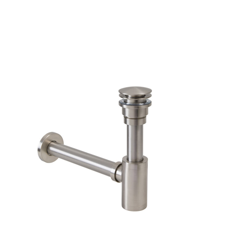 Monty universal waste & bottle trap brushed nickel
