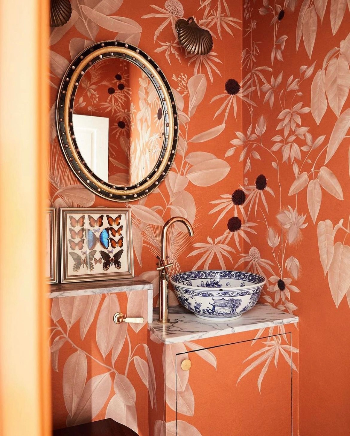 Which one is your favourite? 1, 2 or 3? 🤍 Three beautifully bold cloakrooms by the talented...
