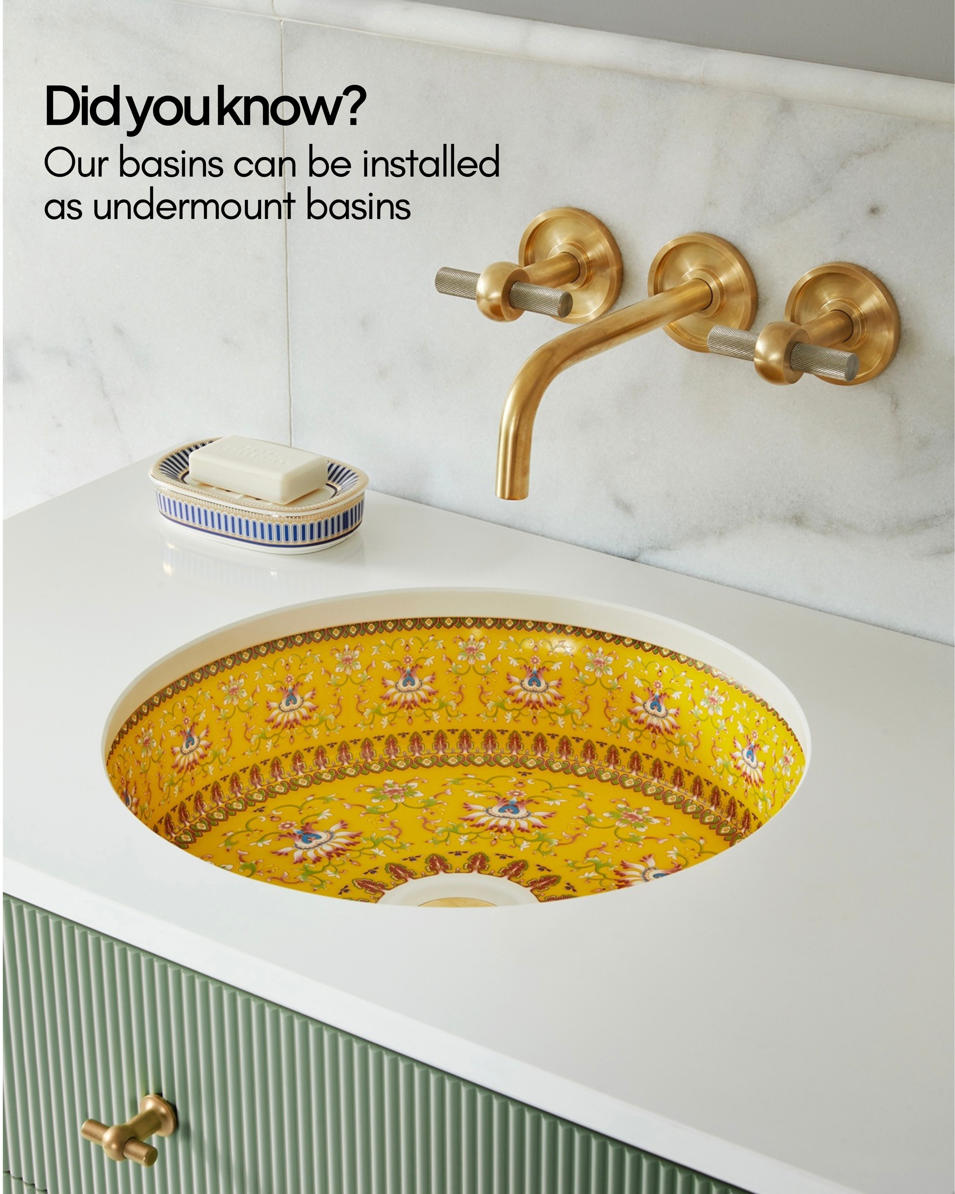 Did You Know? Our Basins Can Be Installed as Undermount Basins ✨ Our countertop basins can also be...