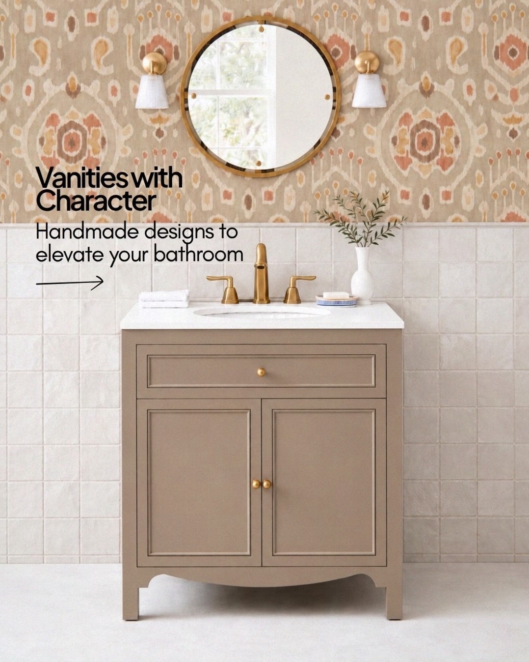 Warm, tactile and timeless, our wooden vanity units bring natural character to the bathroom while...