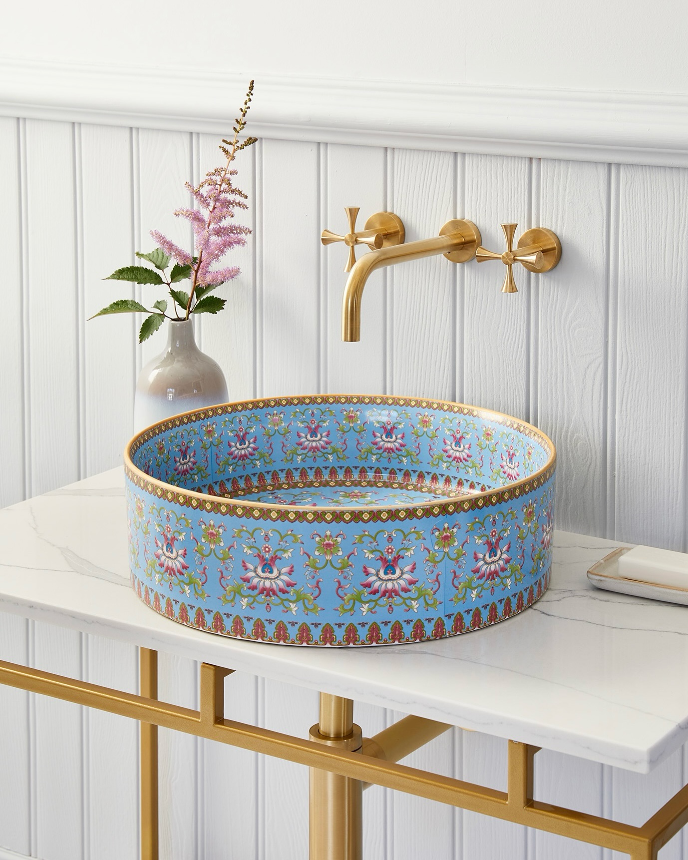 The Marnie basin: a celebration of colour ✨ Step into a world of kaleidoscopic colour. Inspired by...